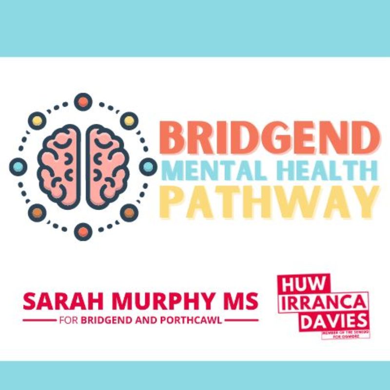 Huw Irranca-Davies MS and Sarah Muphy MS launch Bridgend Mental Health Pathway Website