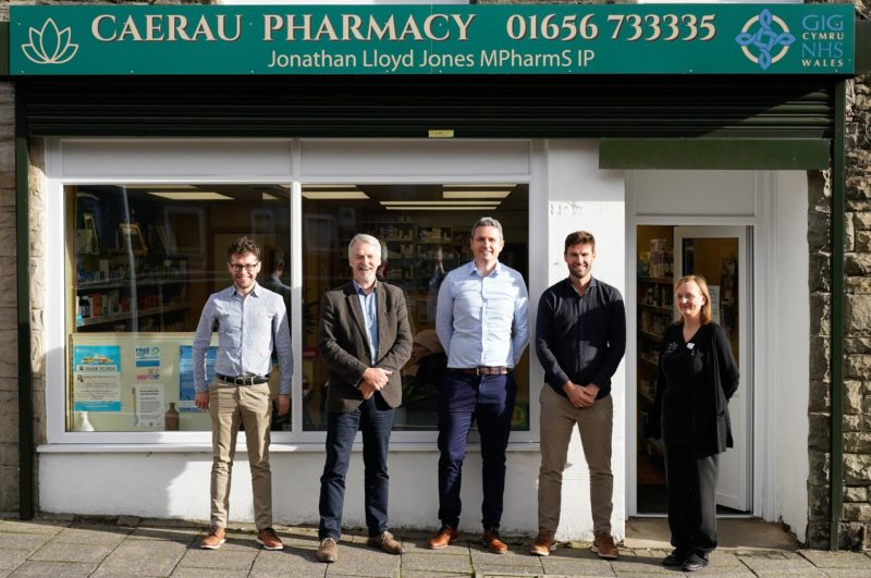 Huw Irranca-Davies MS Caerau Pharmacy